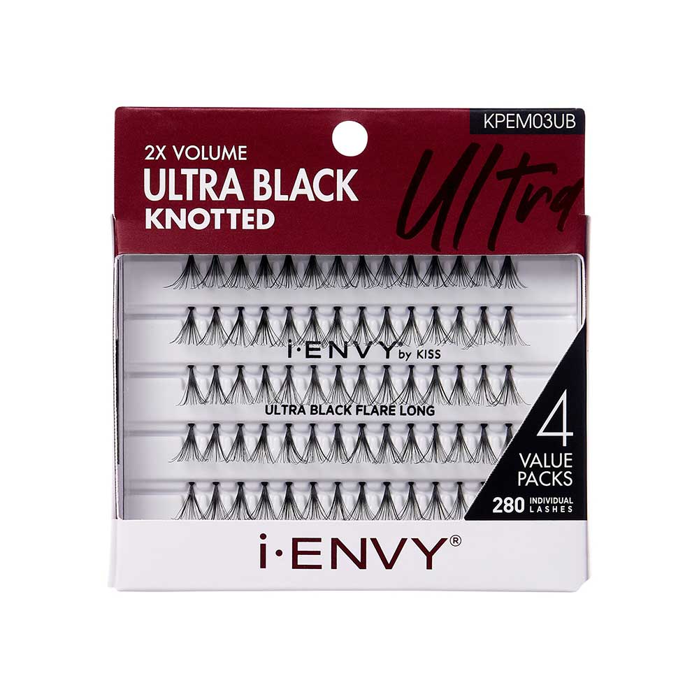 Ultra Black Knotted Individual Lash Multi Pack (280pcs)