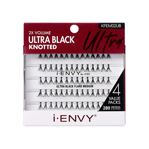 Ultra Black Knotted Individual Lash Multi Pack (280pcs)