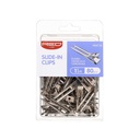 SIlver Slide-In Clip 1 3/4"