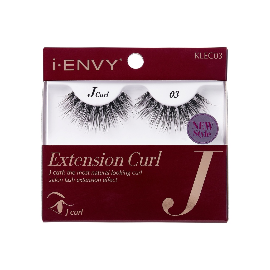 Extension Curl J-Curl Lashes