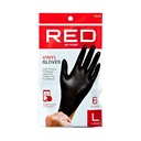 Black Vinyl Gloves (6pcs)