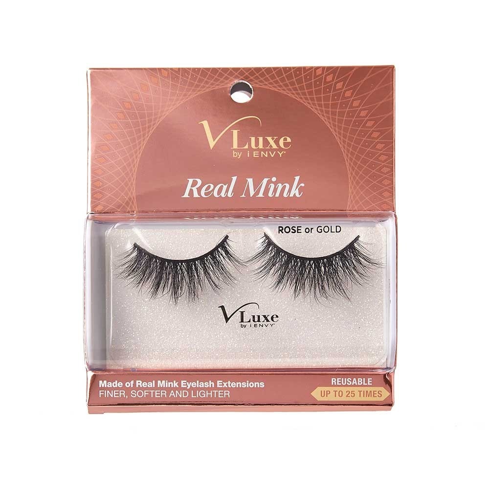 Real Mink Lashes - Rose or Gold