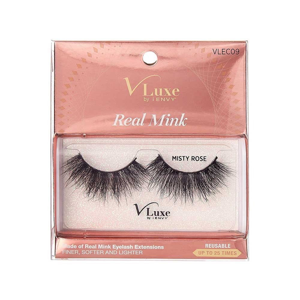 Real Mink Lashes - Misty Rose
