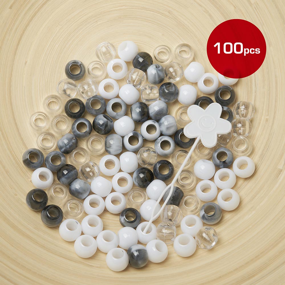 X-Large Hair Beads (100pcs)