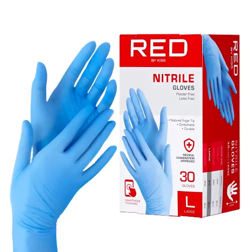 Professional Blue Nitrile Gloves (30pcs)