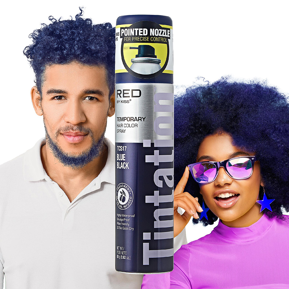 Tintation Color Spray Vibrant Collection - Blue Black