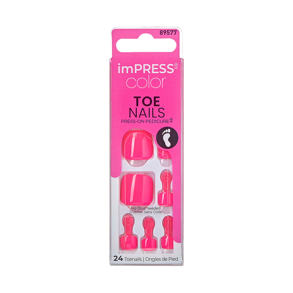 imPRESS Color Toe Nails - Spun Sugar
