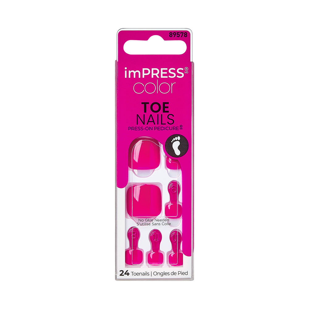imPRESS Color Toe Nails - Almost There