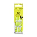 imPRESS Color Toe Nails - Bubbly