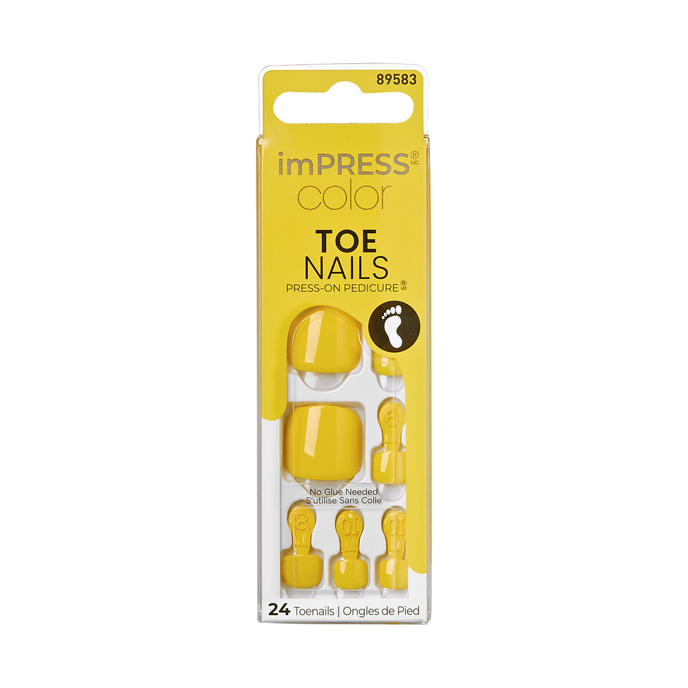 imPRESS Color Toe Nails - The Good Part