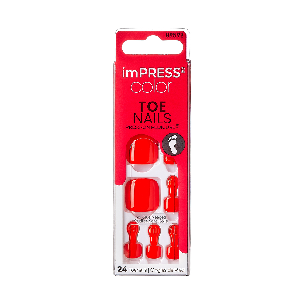 imPRESS Color Toe Nails - Unconditional