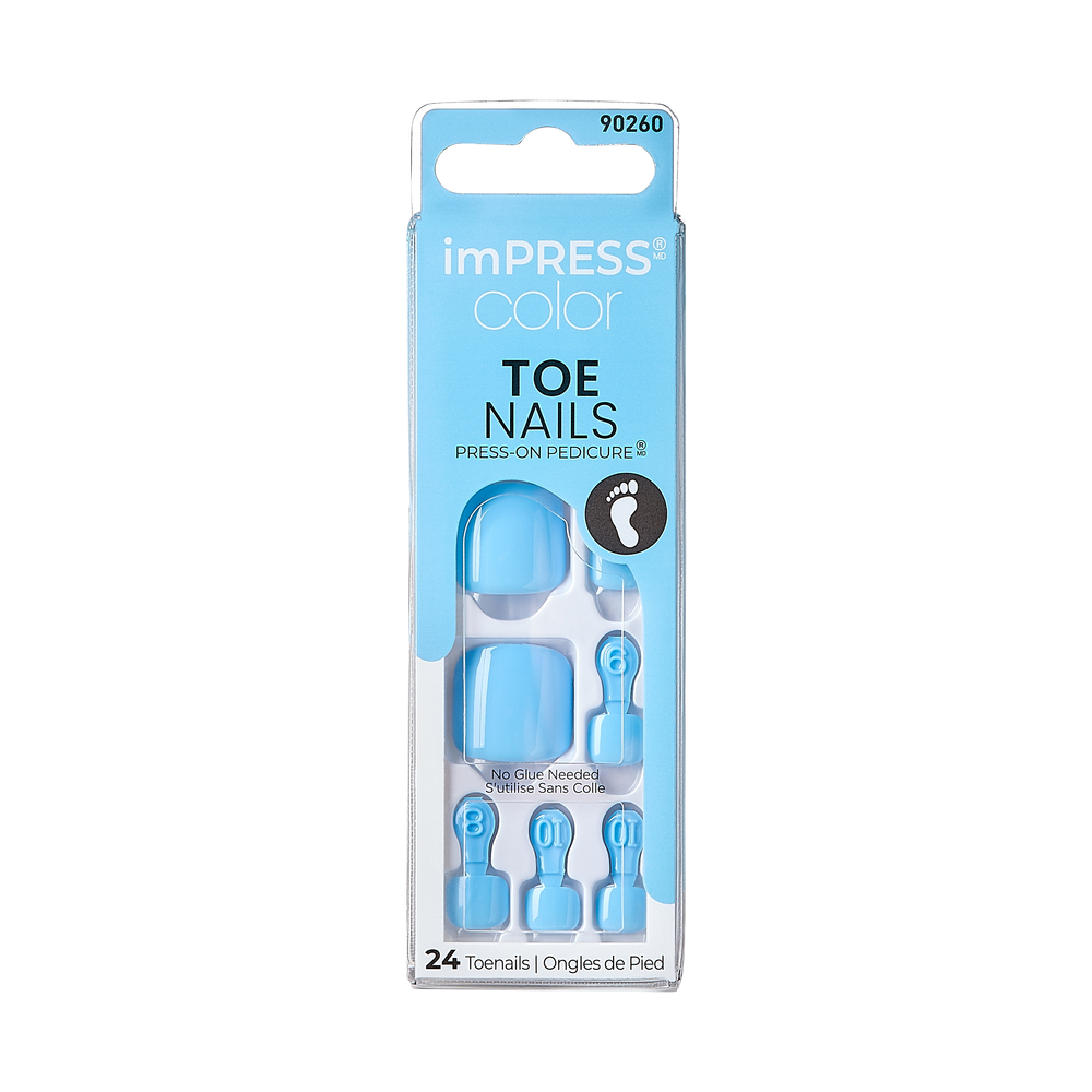 imPRESS Color Toe Nails - My Caffeine