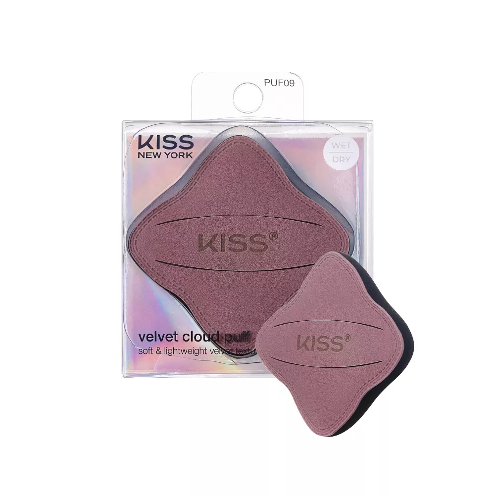Velvet Cloud Latex Free Wet or Dry Reusable Makeup Sponge Puff For Liquids & Powders